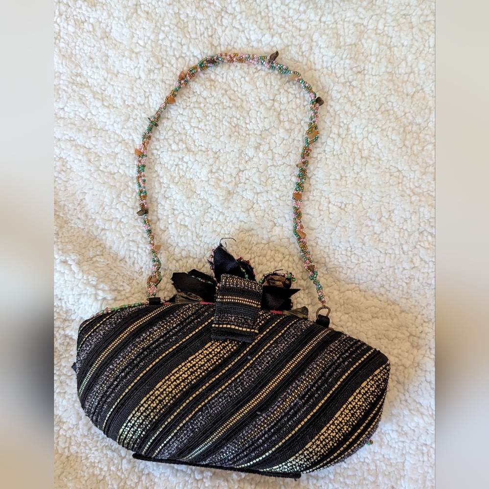 Cute Unique Beaded Clutch - Picture 3 of 3